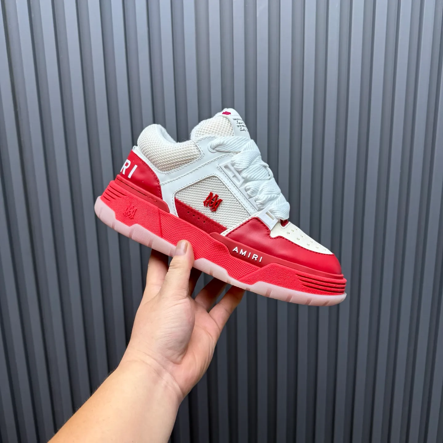 Men's shoes 💰660💰 AMIRI AMIRI trendy brand hot sale 🔥 Available all year round, couples 💑 Official website synchronization Imported fabrics 1⃣️ vs 1⃣️ replica, original factory special original sole, 35-45 (45. non-refundable)